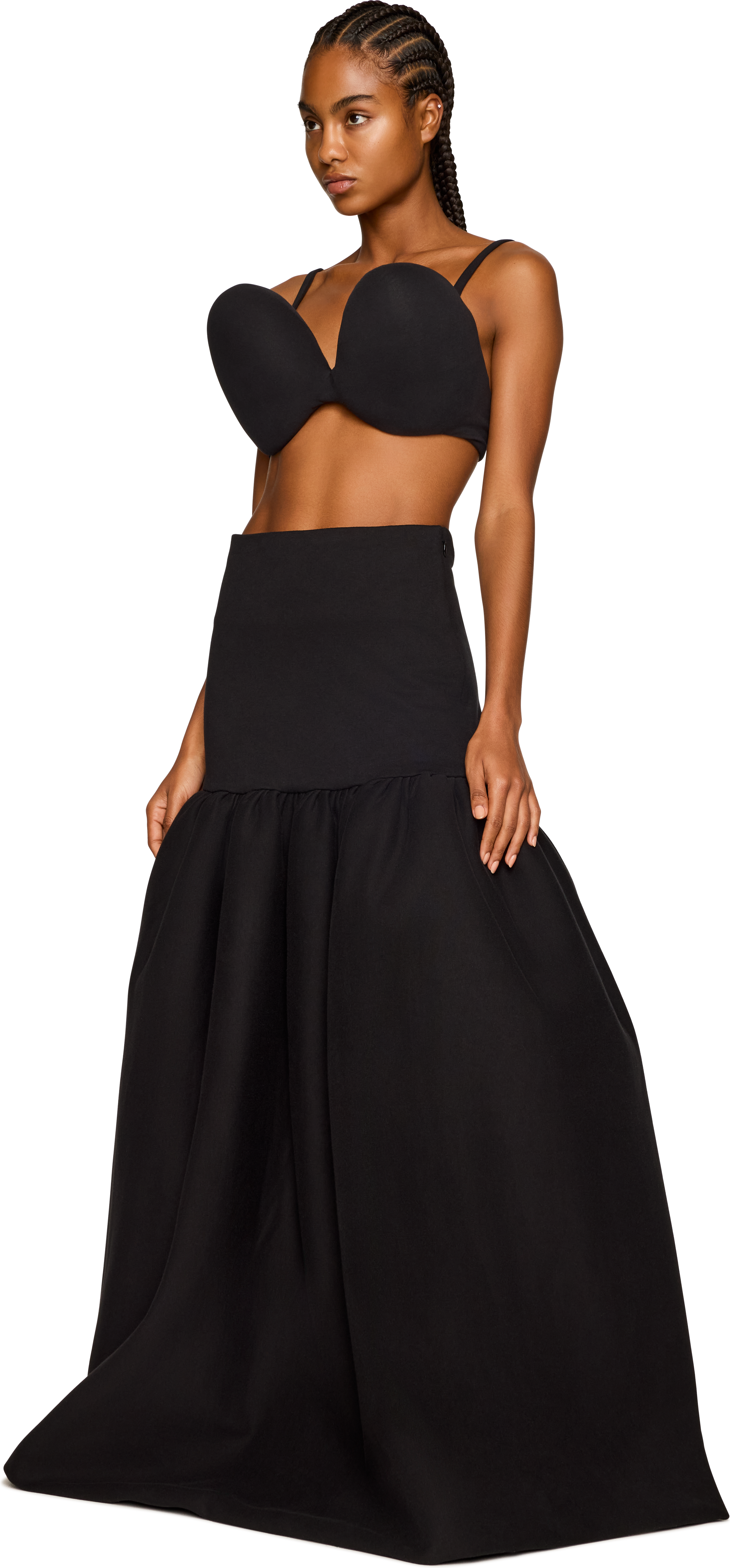 Duran Lantink Fleece Maxi Skirt