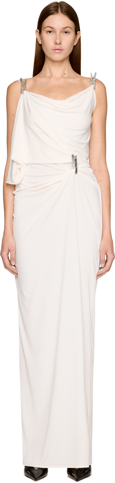 Coperni Washing Clip Gala Maxi Dress