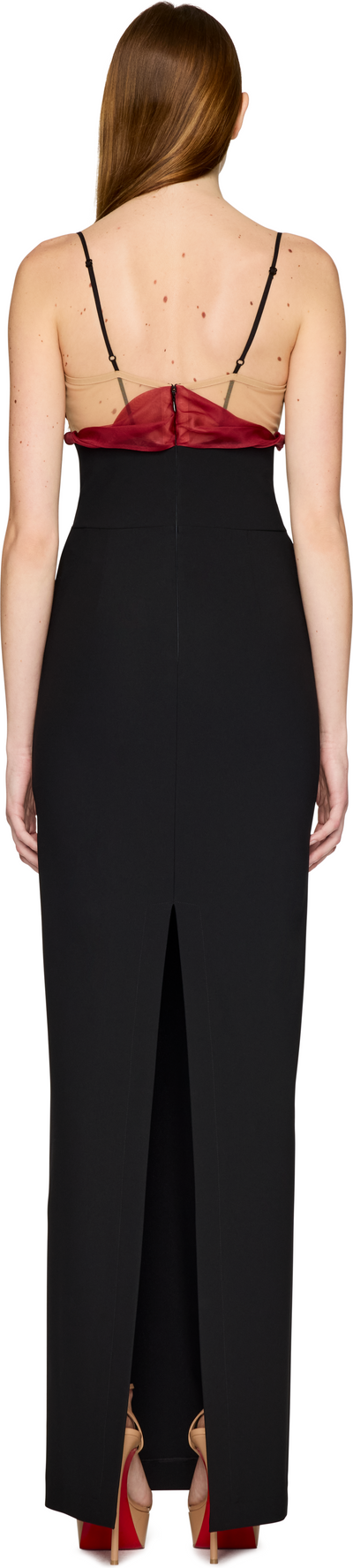 Nensi Dojaka Evie Petal Maxi Dress