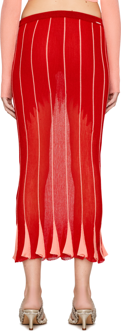 Isa Boulder Pleating Maxi Skirt