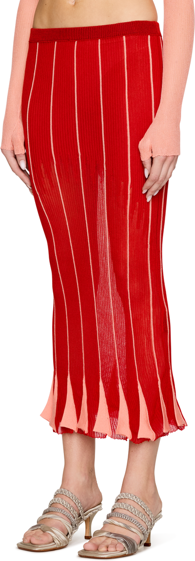 Isa Boulder Pleating Maxi Skirt