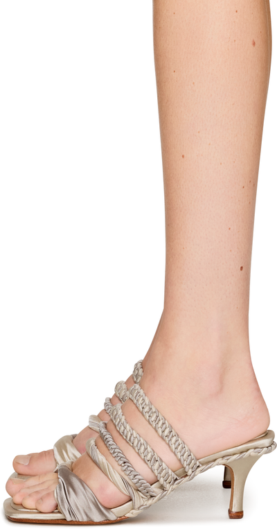 Isa Boulder Braidtwist Heeled Sandals