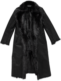 Picture of Faux Fur Trench Coat