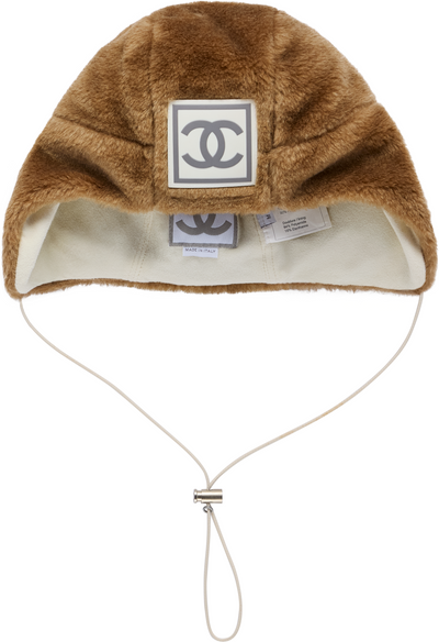 Chanel Logo Trapper Hat