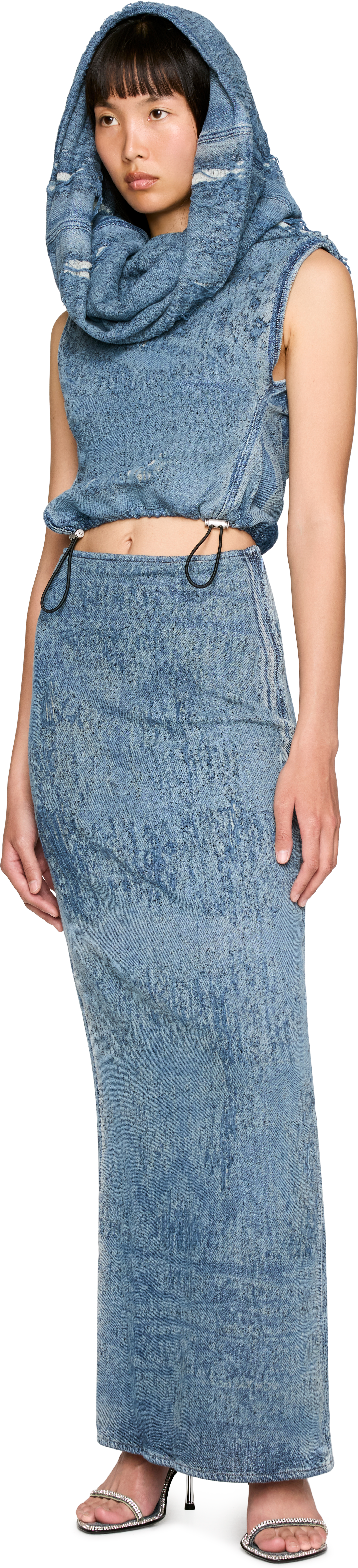 Diesel De-Megan-Fsg Maxi Skirt