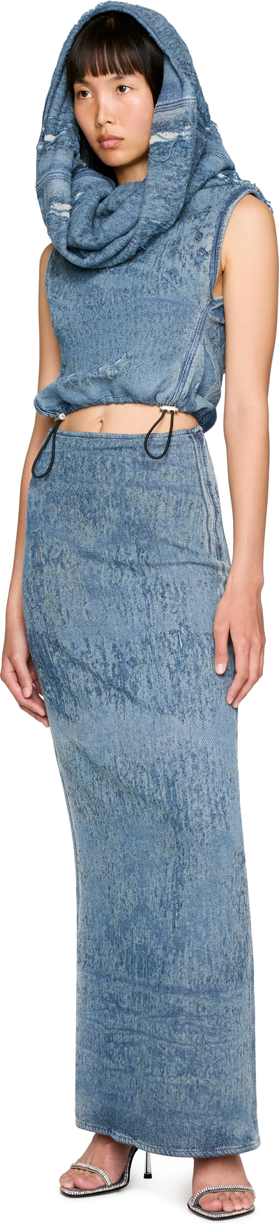 Diesel De-Megan-Fsg Maxi Skirt