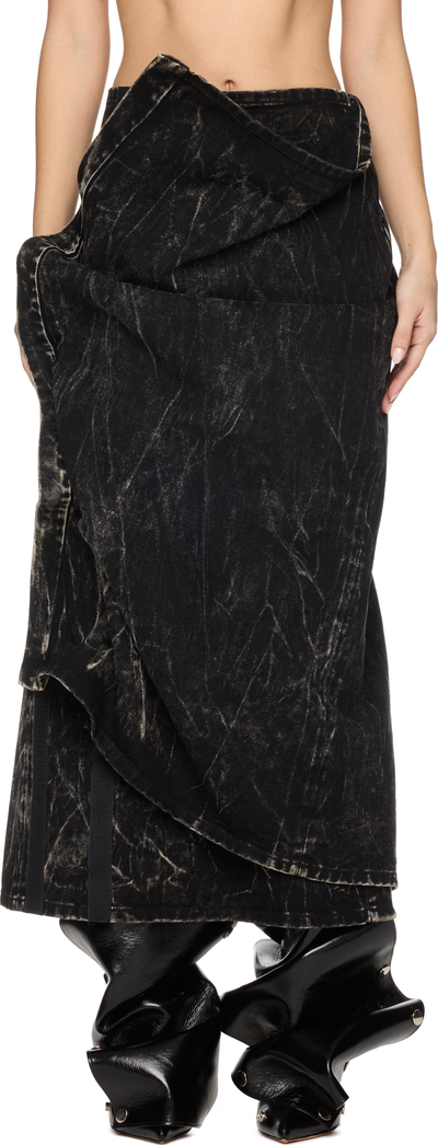 Y/Project Velcro Denim Skirt