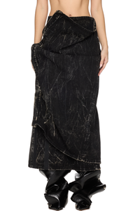 Picture of Velcro Denim Skirt