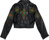 Gianni Versace Byzantine Embellished Leather Jacket