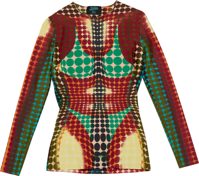 Jean Paul Gaultier Cyber Dots Top