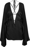Gucci Lace-Up Mini Dress