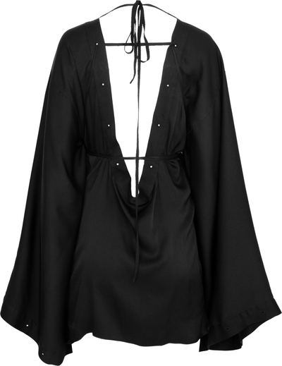 Gucci Lace-Up Mini Dress