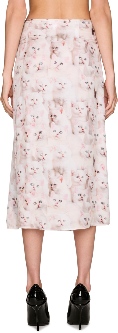 Diesel O-Rchid-R1 Midi Skirt