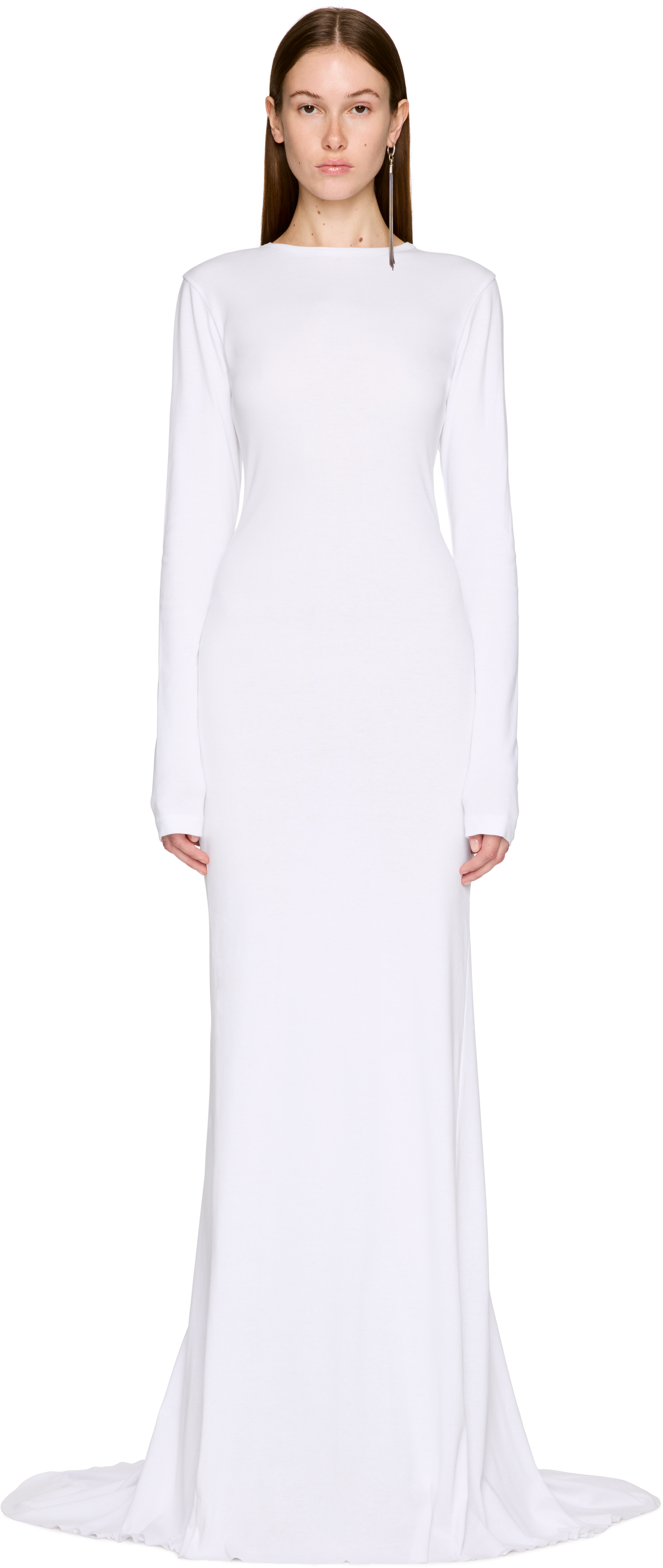 Picture of Jesse Long Sleeve X-Long Flare Maxi Dress