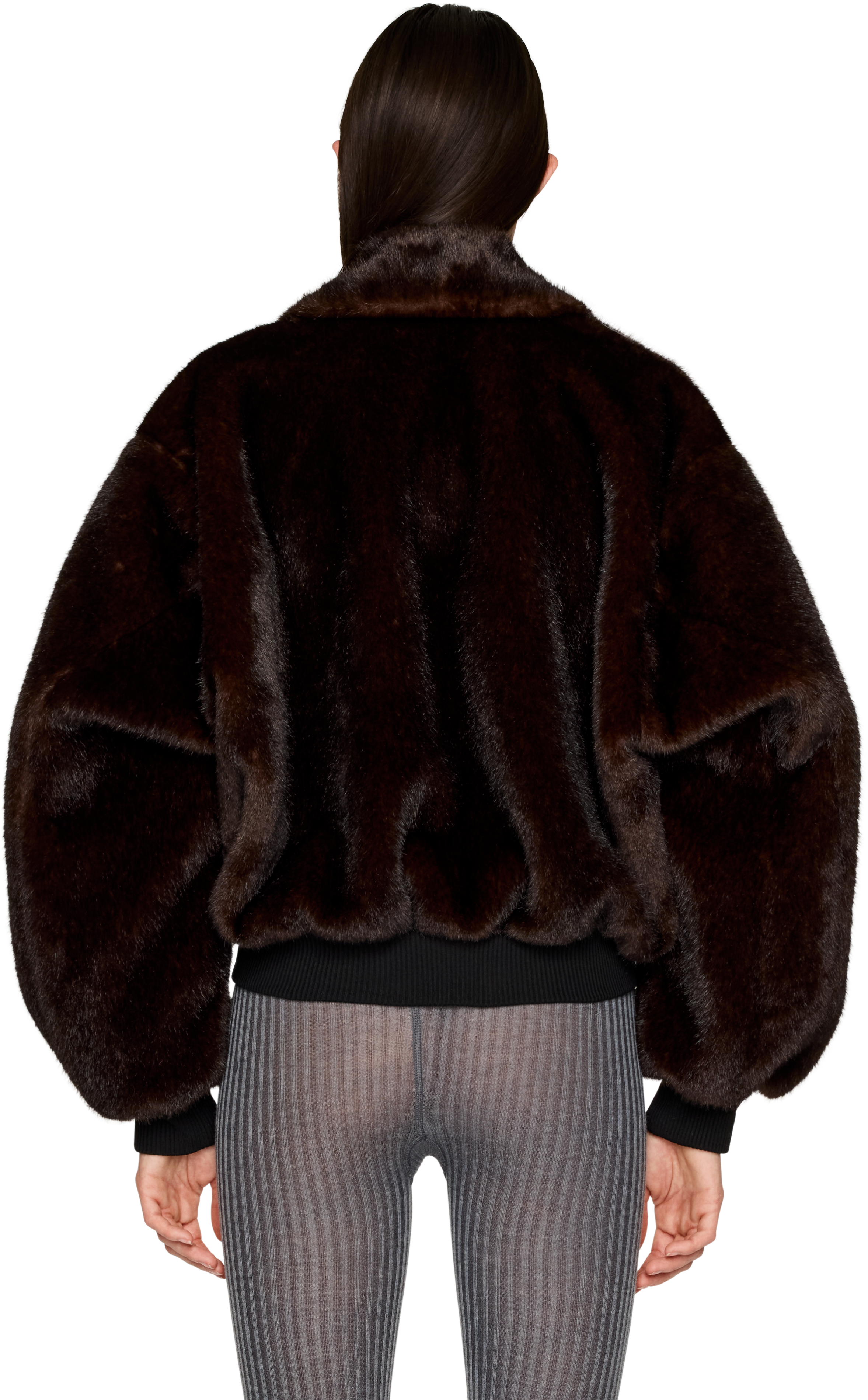 Coperni Faux Fur Bomber Jacket