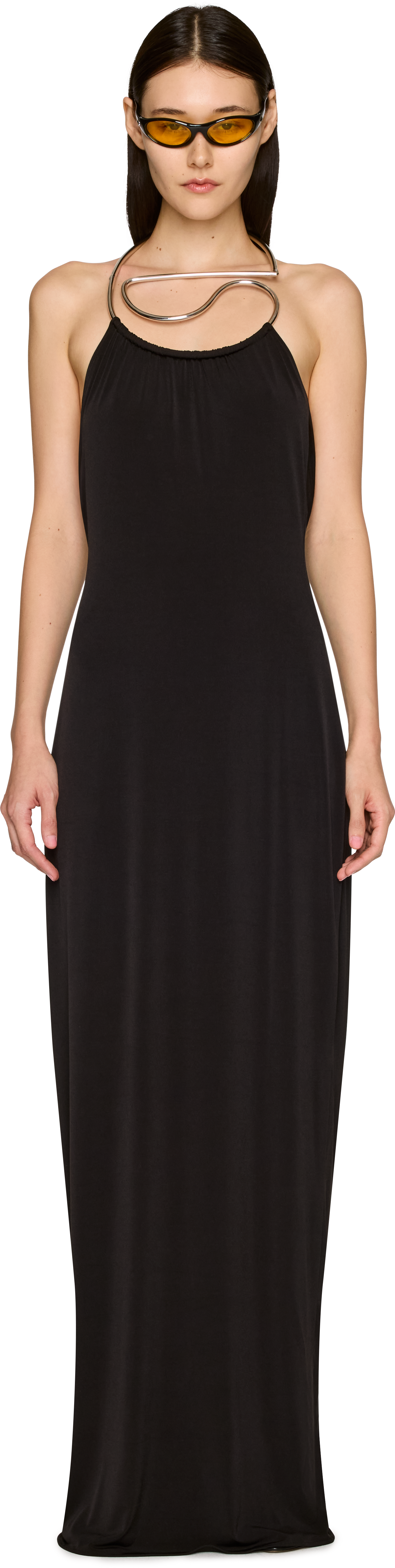 Picture of Logo Necklace Maxi Dress