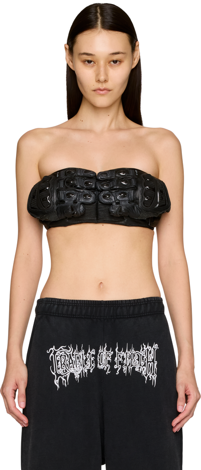 VETEMENTS Biker Gloves Bra Top