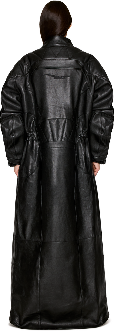 VETEMENTS Moto Leather Coat