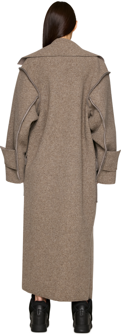 Ottolinger Scuba Oversized Split Trench Coat