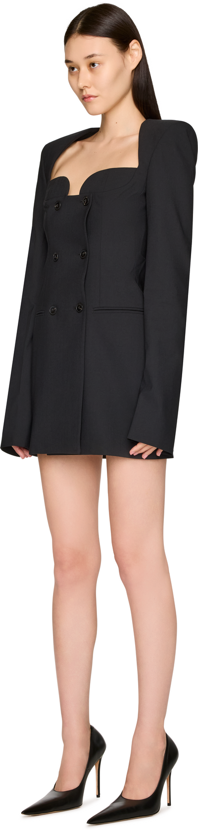 Nensi Dojaka Tailored Jacket Mini Dress