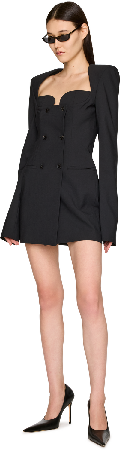 Nensi Dojaka Tailored Jacket Mini Dress