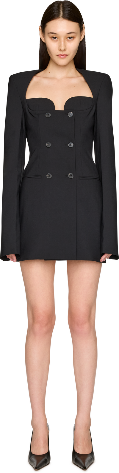 Nensi Dojaka Tailored Jacket Mini Dress