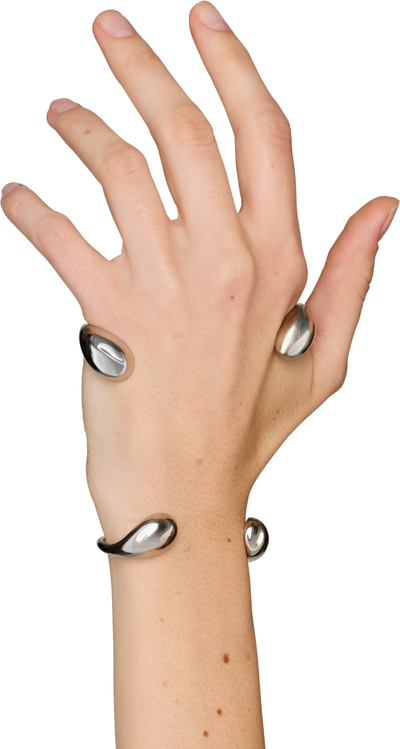 Hugo Kreit Serti Bracelet Set