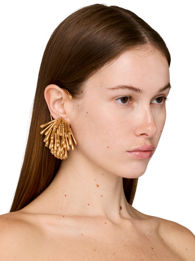 Hugo Kreit Pin Ball Earrings