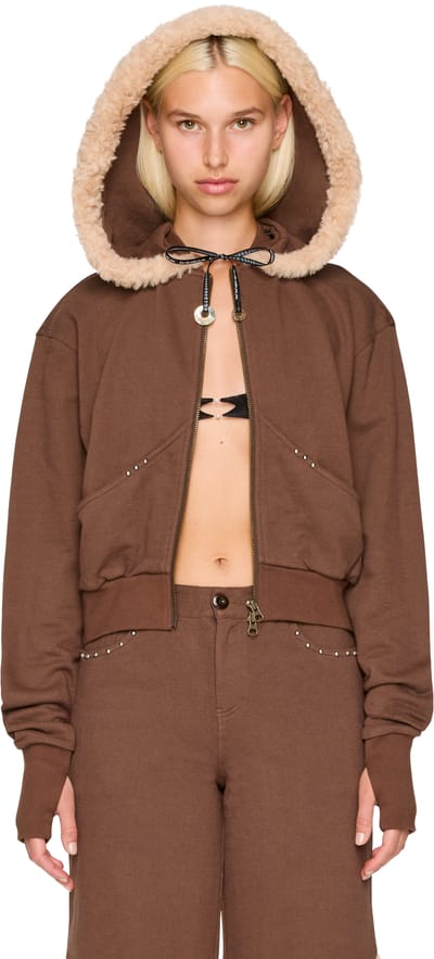 Rui Detachable Hood Combo Short Jacket Hoodie