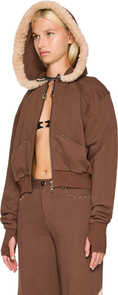 Rui Detachable Hood Combo Short Jacket Hoodie