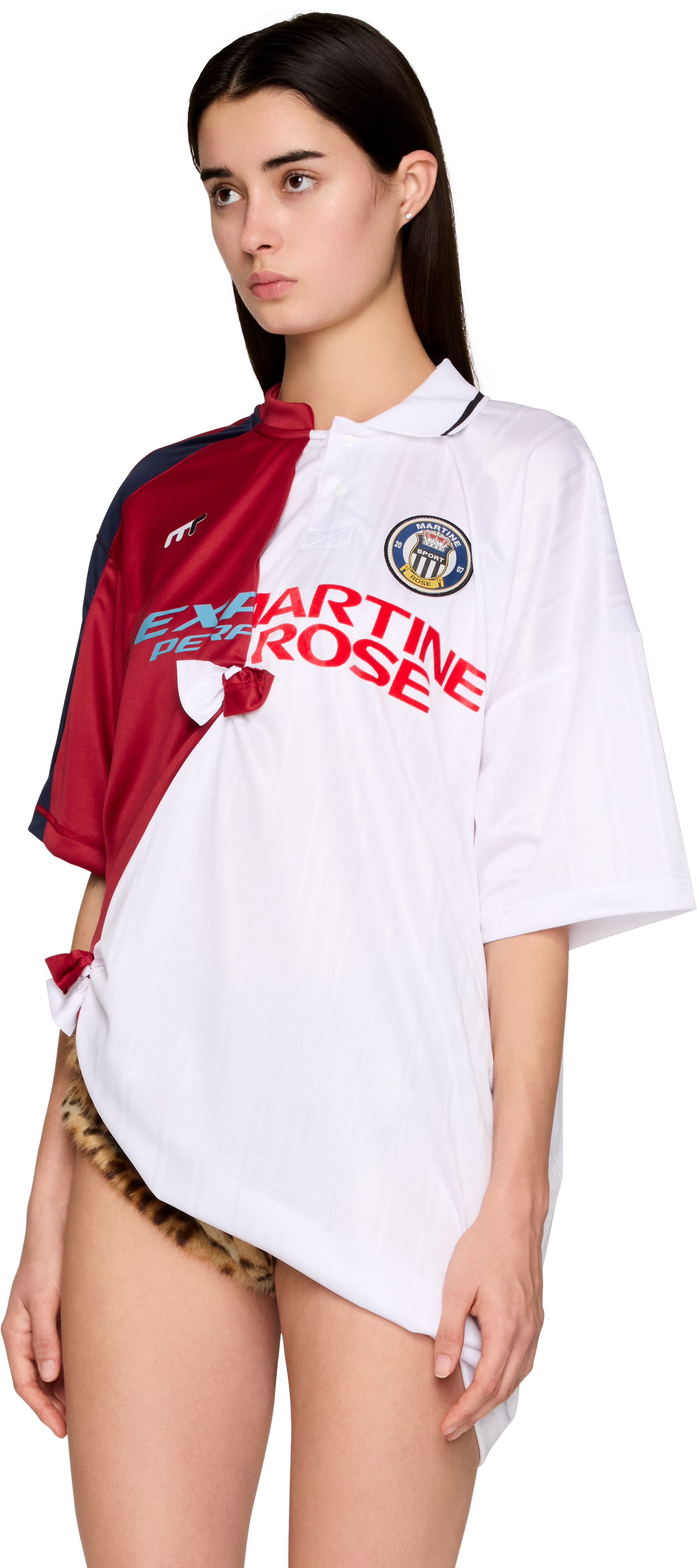 Martine Rose Collage Football Top T-Shirt