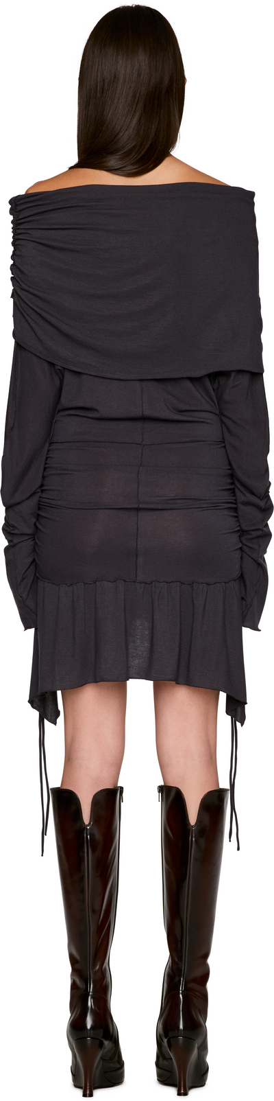 KNWLS Mg-Petrol Mini Dress