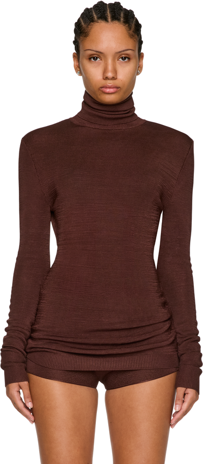 Entire Studios Turtle Neck Long Sleeve Top