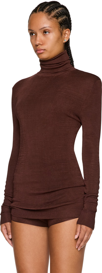 Entire Studios Turtle Neck Long Sleeve Top