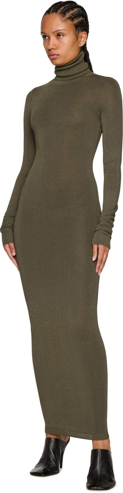 Entire Studios Turtle Neck Midi Dress
