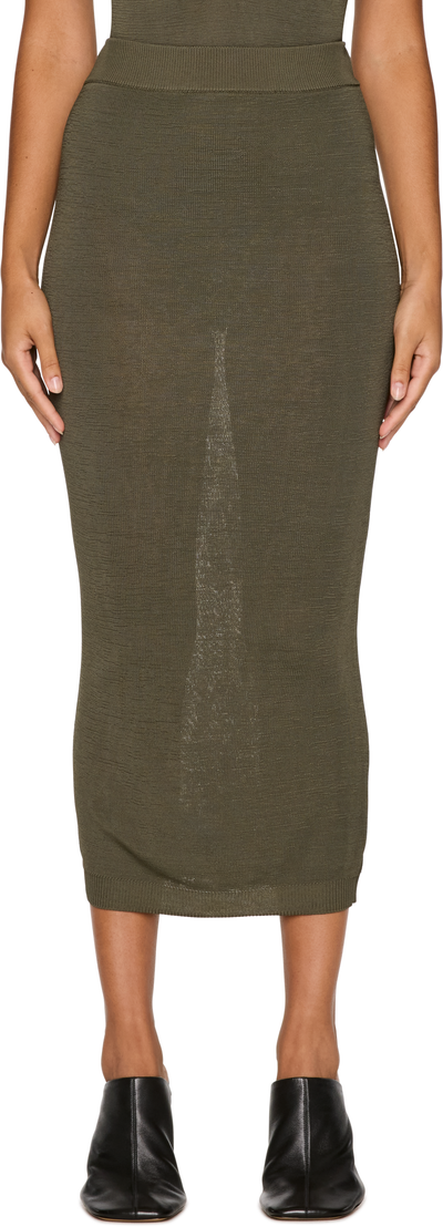 Entire Studios Knit Midi Skirt