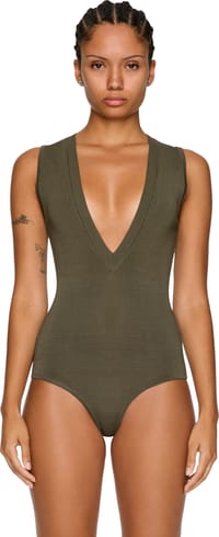 Picture of Deep V Neck Bodysuit
