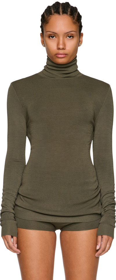 Entire Studios Turtle Neck Long Sleeve Top
