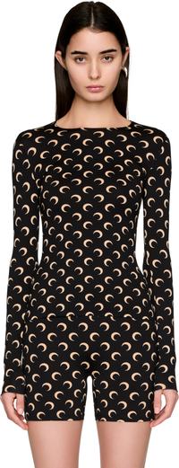 Picture of Recycled Moon Jersey Second Skin Crewneck T-Shirt