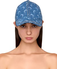 Picture of Moon Laser Denim Baseball Cap