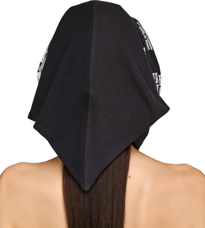 Marine Serre Regenerated Graphic T-Shirts Veiled Cap