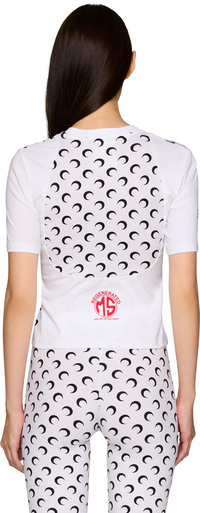 Marine Serre Regenerated Graphic Baby Fit T-Shirt