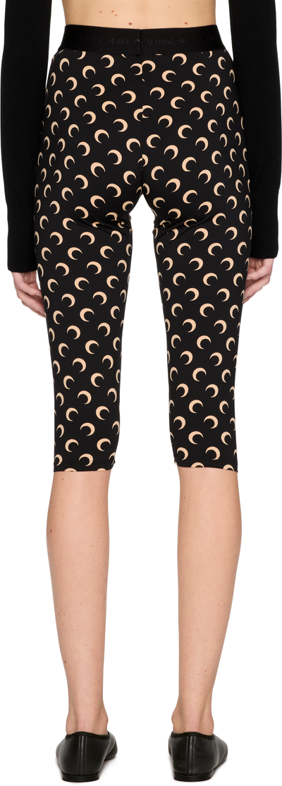 Marine Serre Recycled Moon Jersey Capri Leggings