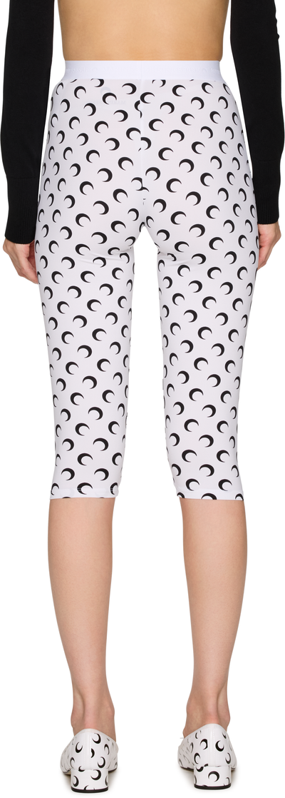 Marine Serre Recycled Moon Jersey Capri Leggings