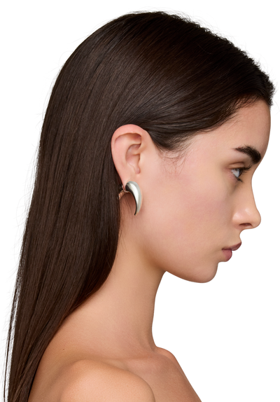 Marine Serre Regenerated Tin Shamanic Stud Single Earring