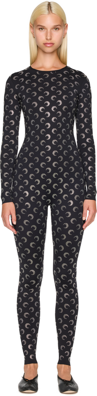 Picture of Recycled Moon Strass Jersey Catsuit