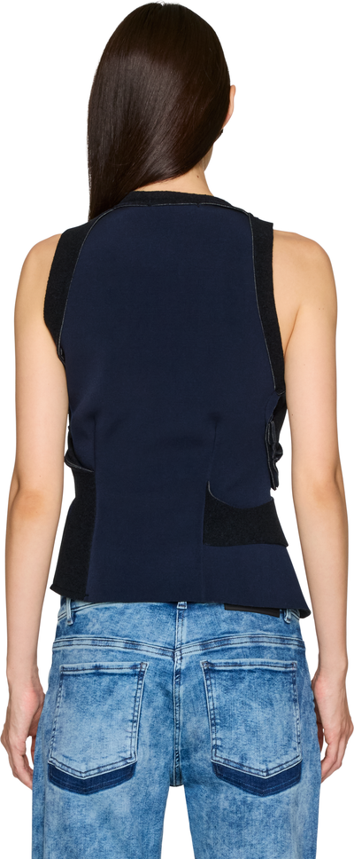 Ottolinger Felted Scuba Cut-Out Top