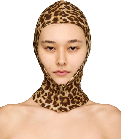 Duran Lantink Jersey Printed Balaclava