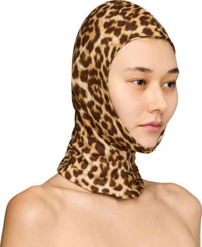 Duran Lantink Jersey Printed Balaclava
