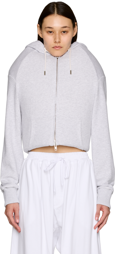 Duran Lantink Sculptured Zip Up Hoodie